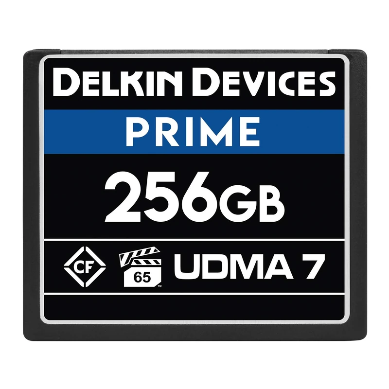 Delkin 256GB Compact Flash Memory Card 1050x [DDCFB1050256]