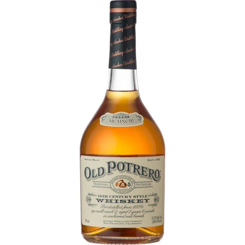 Old Potrero Single malt Straight Rye Whiskey, 70cl