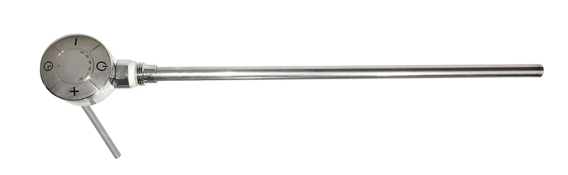 Nuie Accessory HL502 | Modern Bathroom 600 Watts Thermostatic Heating Element, 45mm x 56mm, Chrome, Silver, 600W - Image 1