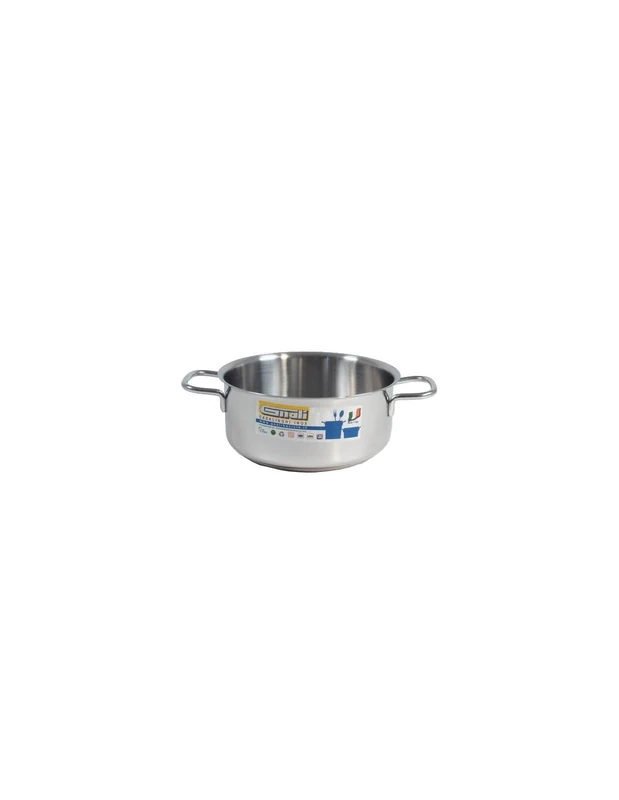 PRATESI 539186 PENTOLA INOX 18/C CM.20 2 MANICI CASACONTE, Plastic