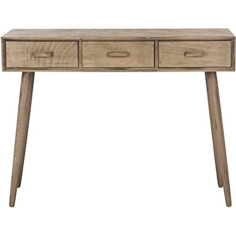 SAFAVIEH Modern Wooden , in Chocolate, 35 X 105 X 80