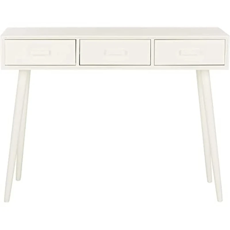 SAFAVIEH Modern Wooden , in Antique and White, 35 X 105 X 80