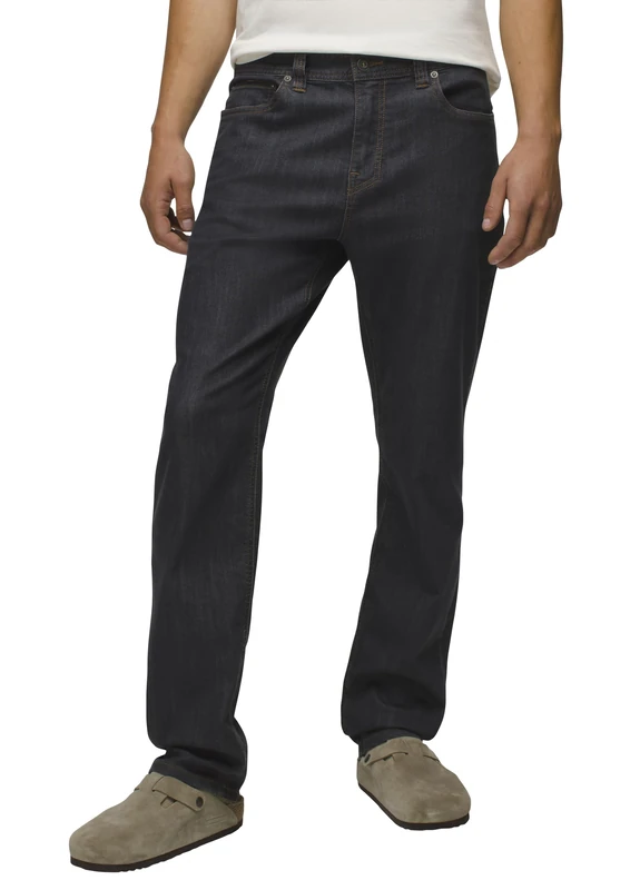 prAna Men's Bridger Jean 30" Inseam Pants, Denim, 42W x 30L