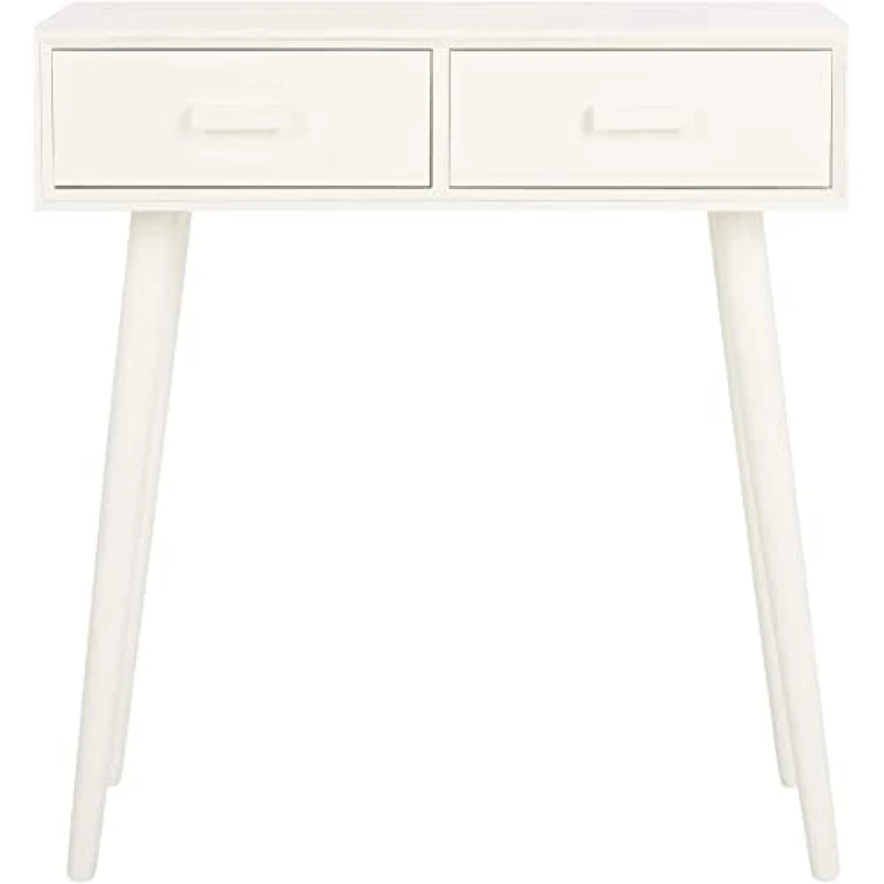 SAFAVIEH Modern Wooden , in Antique and White, 35 X 70 X 80