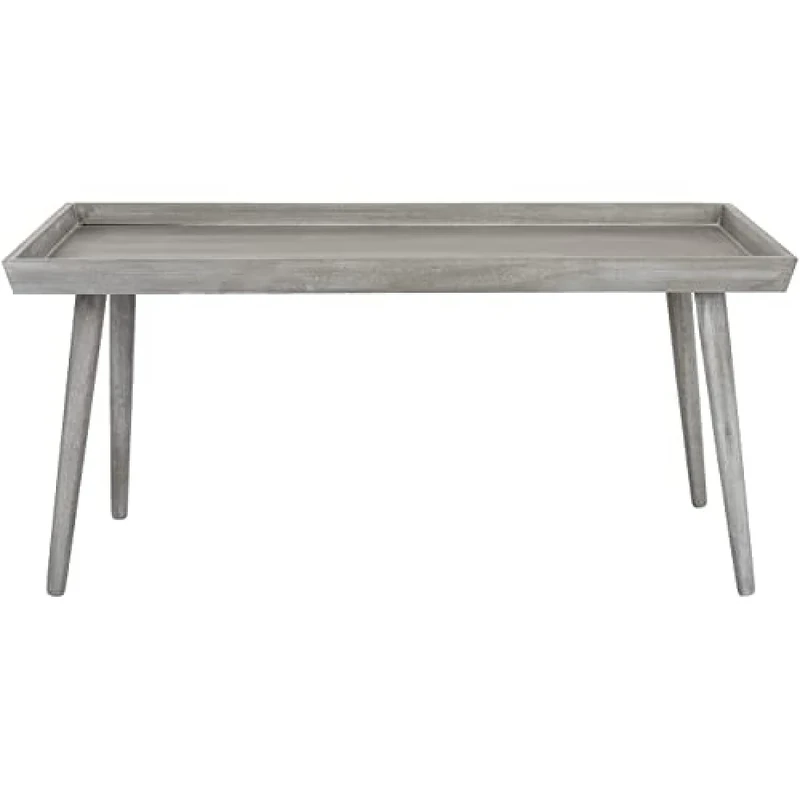 SAFAVIEH Modern Wooden , in Slate and Grey, 55 X 105 X 50