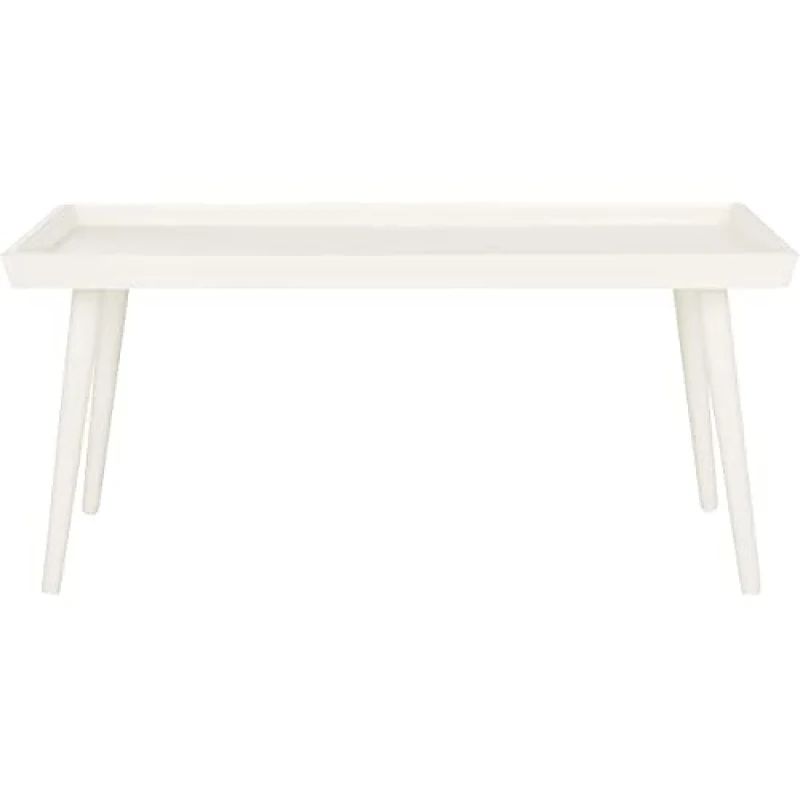 SAFAVIEH Modern Wooden , in Antique and White, 55 X 105 X 50