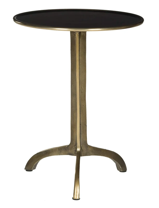 SAFAVIEH Modern Accent Table with Wooden , in Silver, 41 X 41 X 50.8