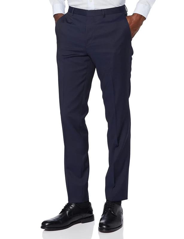HUGO Men's Henfords Trouser, Blue (Dark Blue 401), 90