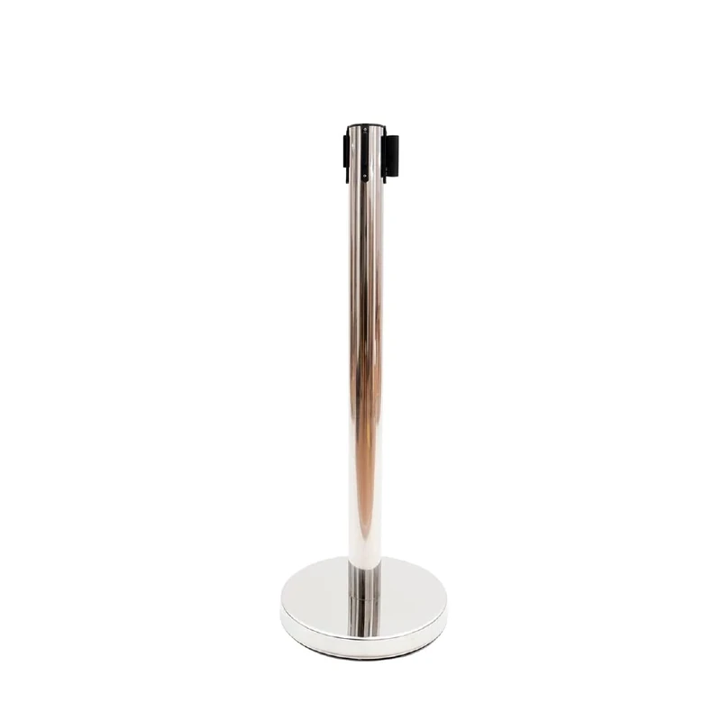 Normaluz BA50190 – Signs Divider Approved Black Divider Pole with 2 Metres Black Stainless Steel 9 x 51 x 32 mm High Quality - Image 1