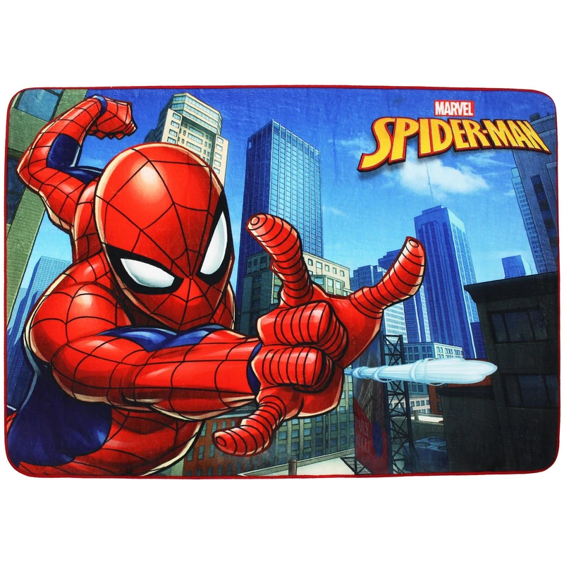 ARDITEX Pjmasks-Room Carpet 95X133Cm Disp, White Non Wooven, Multicolor, Medium