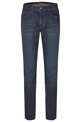 Hattric Men's Cross Denim Harris Straight Jeans - Blue - W34/L32