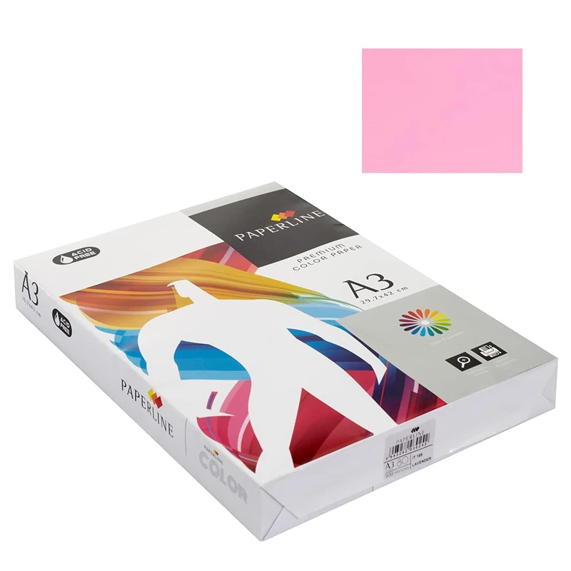 FABRISA 15664-Carta 80G A3 500H Pink