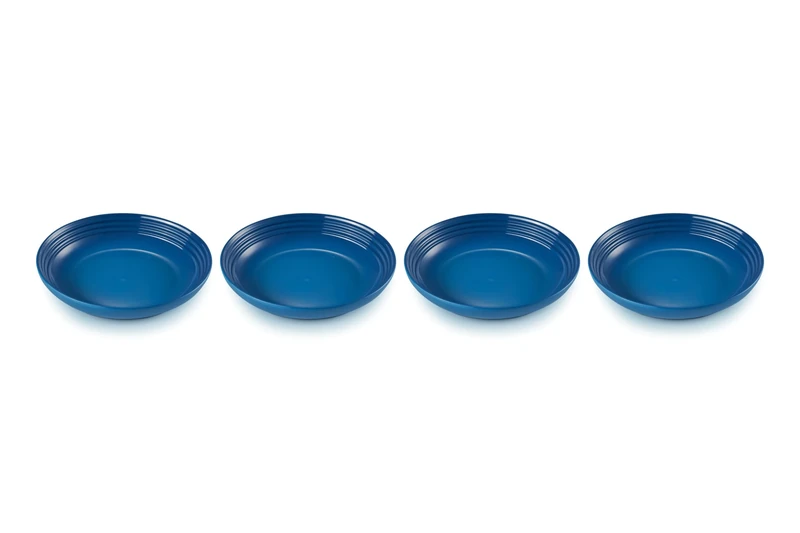 Le Creuset Stoneware Set of 4 Pasta Bowls, 8.5" each, Marseille