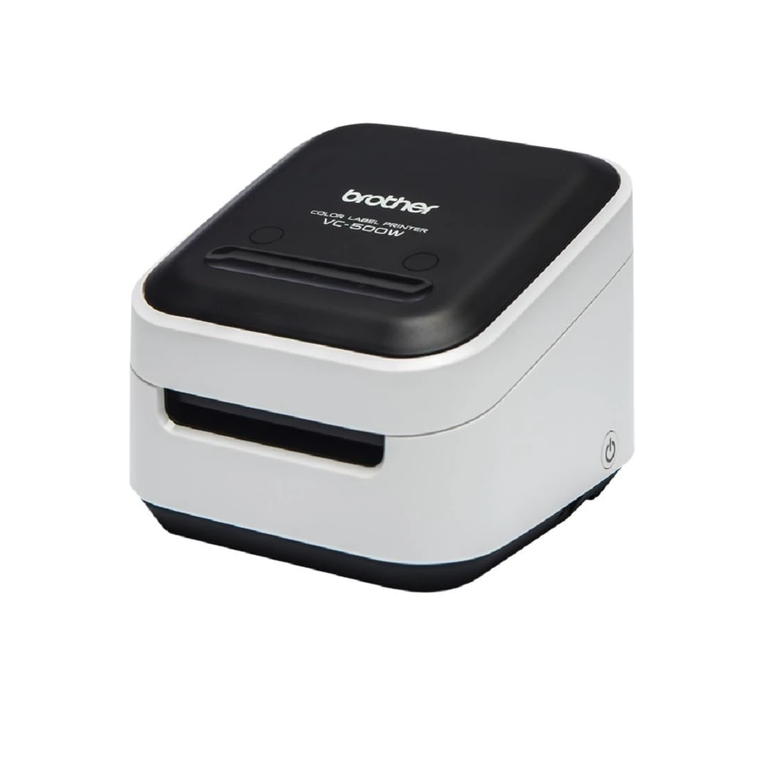 Brother VC-500W Label Maker, Full Colour Labeller Photo Printer, Wireless, Desktop, ZINK (Zero Ink) Technology, UK Plug,White