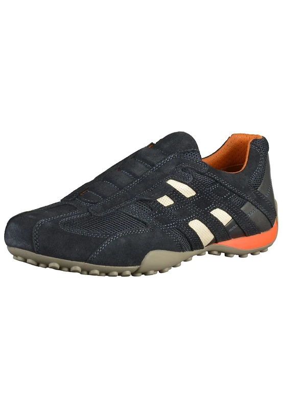 Geox Man Uomo Snake Sneakers, NAVY, UK 6.5