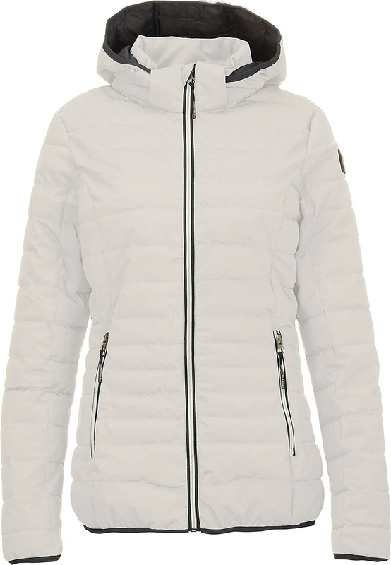 G.I.G.A. DX Uyaka Casual Function Jacket In Down Optic With Zip Off Hood - Light Grey, Size 44