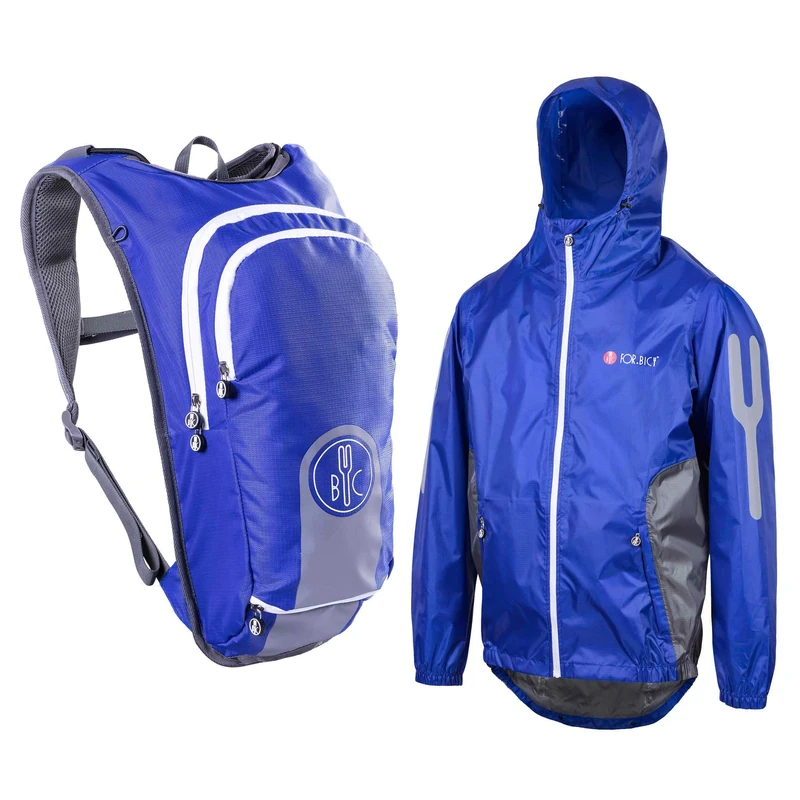 BYC FOR.BICY O101073-N125 JACPACK SMALL 10L Sports backpack Men's BLUE/CASTLEROCK Size XL