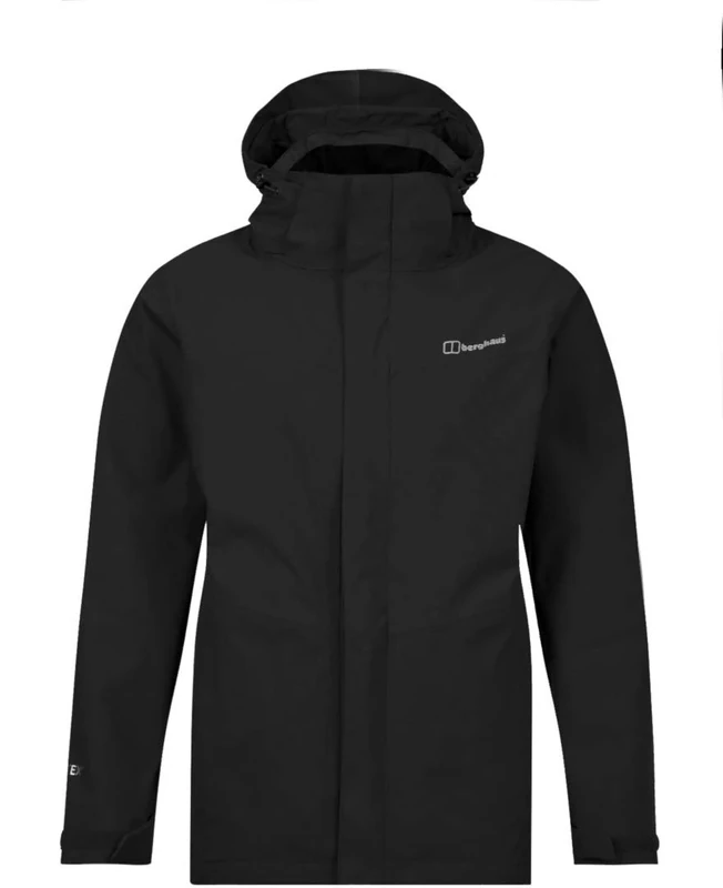 Berghaus Women's Hillwalker Interactive Gore-Tex Waterproof Shell Jacket | Breathable | Durable Coat | Gore Tex, Black, 12 - Image 1