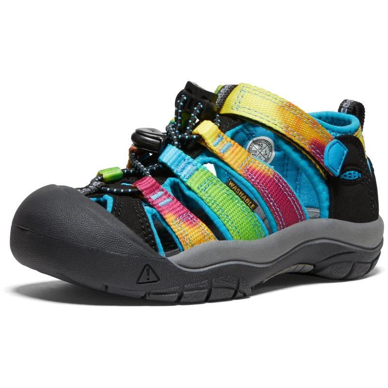 KEEN Unisex Kids Newport H2 - Baby Sandal, Rainbow Tie Dye, 6 UK Child