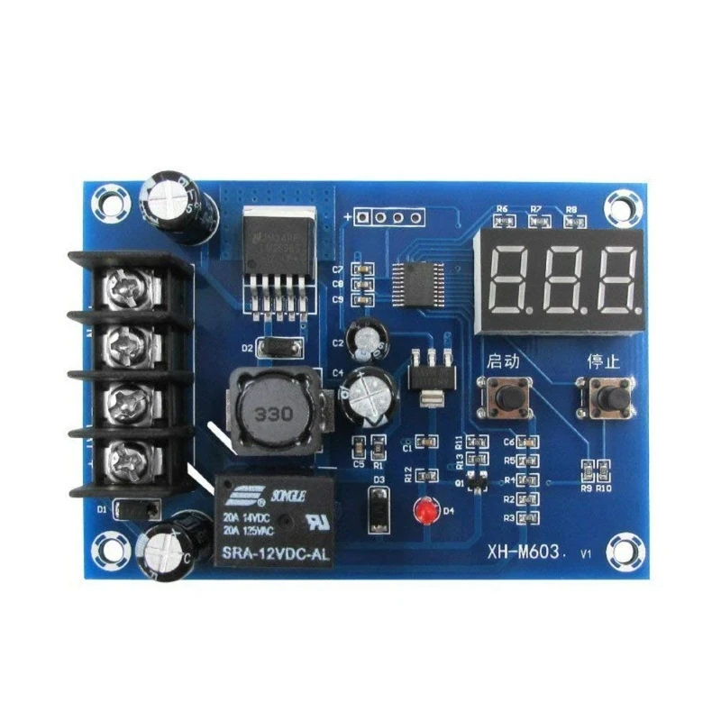 DollaTek Charge Control Module 12-24V Battery Protection Board for Lead Acid Battery and Lithium Battery - Image 1