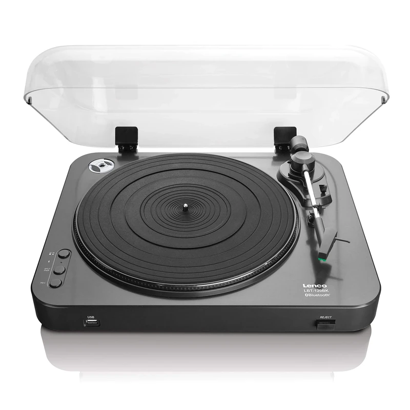 Lenco LBT-120 | 35 &45 RPM Semi-Automatic Belt Drive USB Turntable for Vinyl with Bluetooth Transmission - Image 1