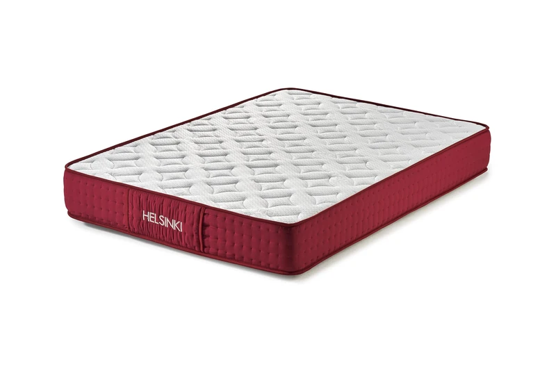 Imperial Confort Mattress viscografeno Helsinki Thickness: 25 cm 180 x 150 cm White/Red