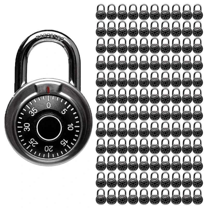 Chachlili 50mm Hardened Laminated Combination Padlocks Wholesale Bulk LOT (120)