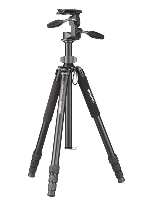 Cullmann 55494 Mundo 528M OT38 Tripod Including Monopod with 3-Way Head Tripod Height 186 cm Black