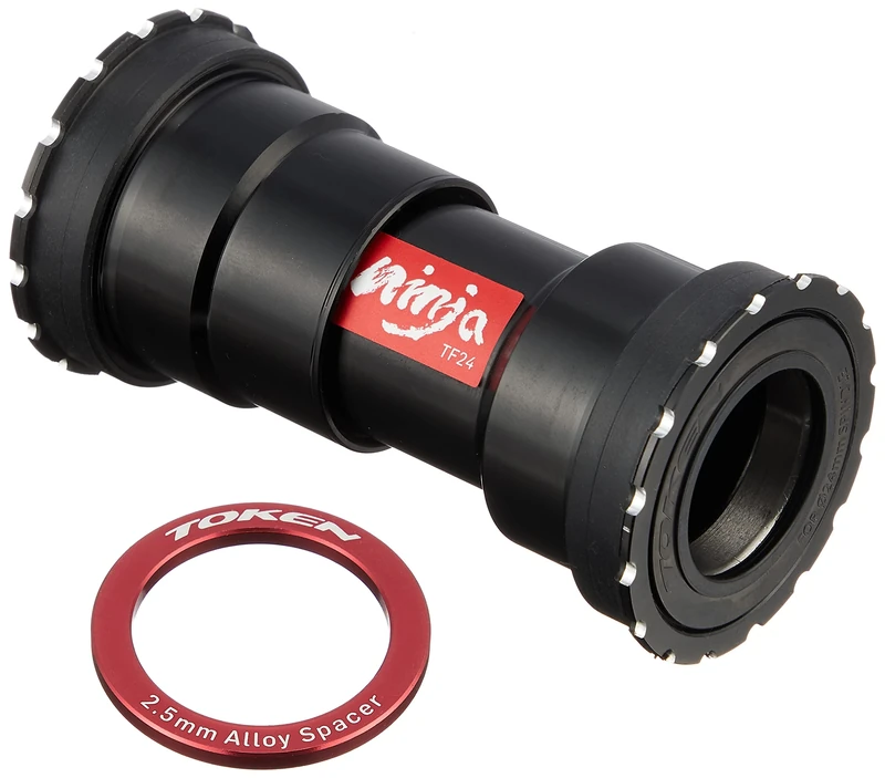 Token Unisex - Adult TF24 Bottom Bracket, Black, One Size