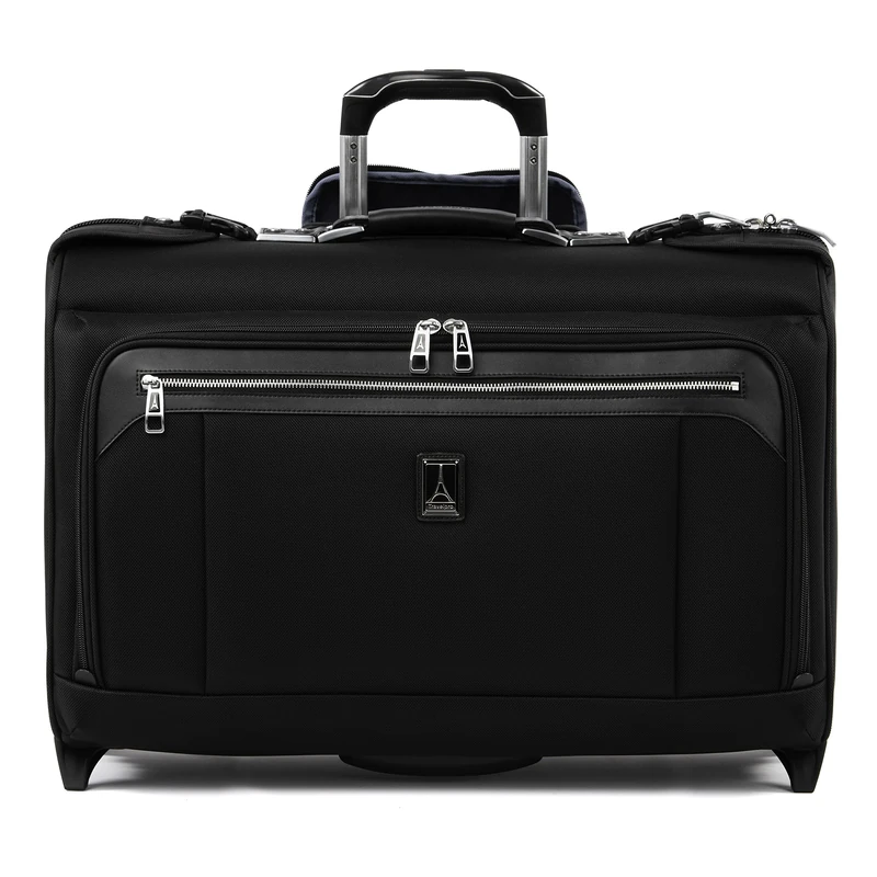 Travelpro Platinum Elite Carry-On Rolling Garment Bag, Shadow Black, One Size, Platinum Elite Carry-on Rolling Garment Bag