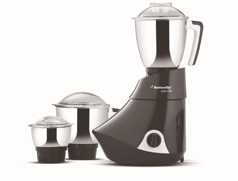 Butterfly 6311 Splendid Mixer 750W Grinder/Blender, Plastic, Stainless Steel, 750 W, Grey