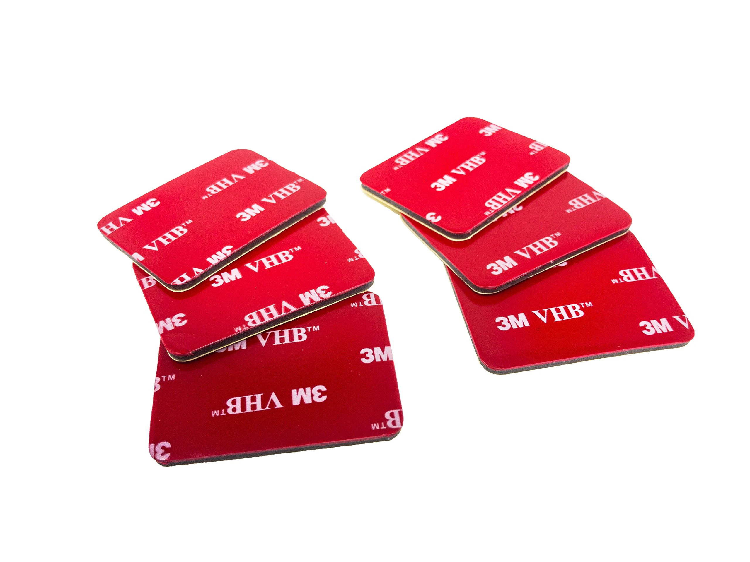 Neutrade 3M Sticky Pads Double Sided Adhesive pads compatible with gopro helmet mounts Spare Replacement set, compatible with Nextbase/Blackvue dashcam (Pack of 6)