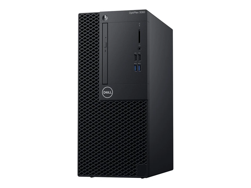 Dell Optiplex 3060 MFF Micro, Flash Hard Drive Intel 3100 MHz H370 UHD Graphics 630