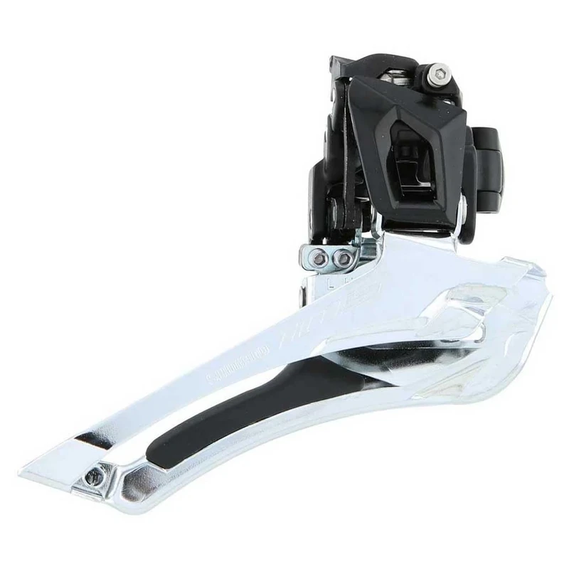 Shimano 105 FD-R7000 105 11-speed toggle front derailleur, double 28.6/31.8 mm, black, argentée