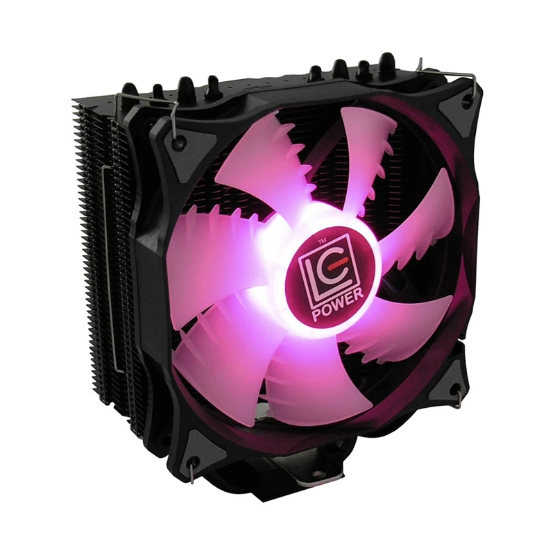 Cooler Multi Socket LC-Power LC-CC-120-RGB | FMx,AM3,115x 1200,775 TDP 180W, black, white