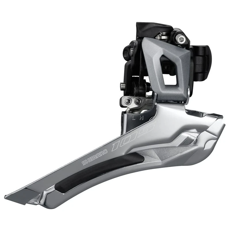 Shimano 105 FD-R7000 105 11-speed toggle front derailleur, double braze-on, silver