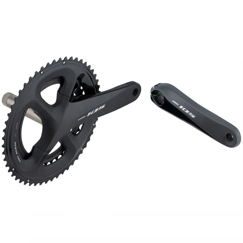 Shimano 105 FC-R7000 105 double chainset, HollowTech II 172.5 mm 50 / 34T, black
