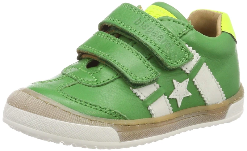 Bisgaard Boy's Unisex Kids 40343.119 Sneaker, Green, 13.5 UK Child
