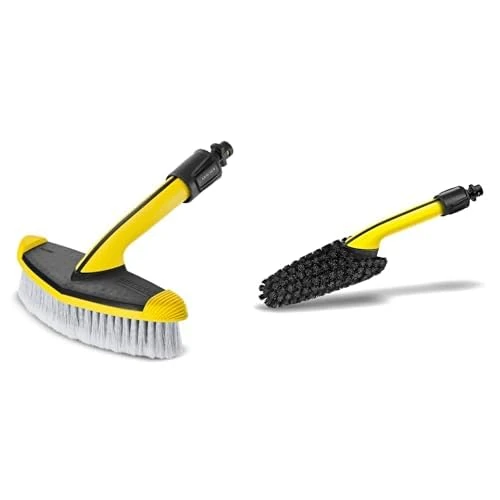 Karcher Soft Washing Brush - Pressure Washer Accessory + Alloy Wheel Wash Brush for Pressure Washer Accessory