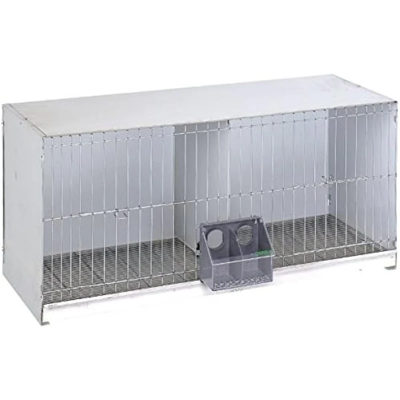 Pigeons cage 1 m 2dp Europe r/sheet metal - Image 1