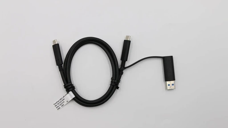 USB-C Cable W/Dongle TP
