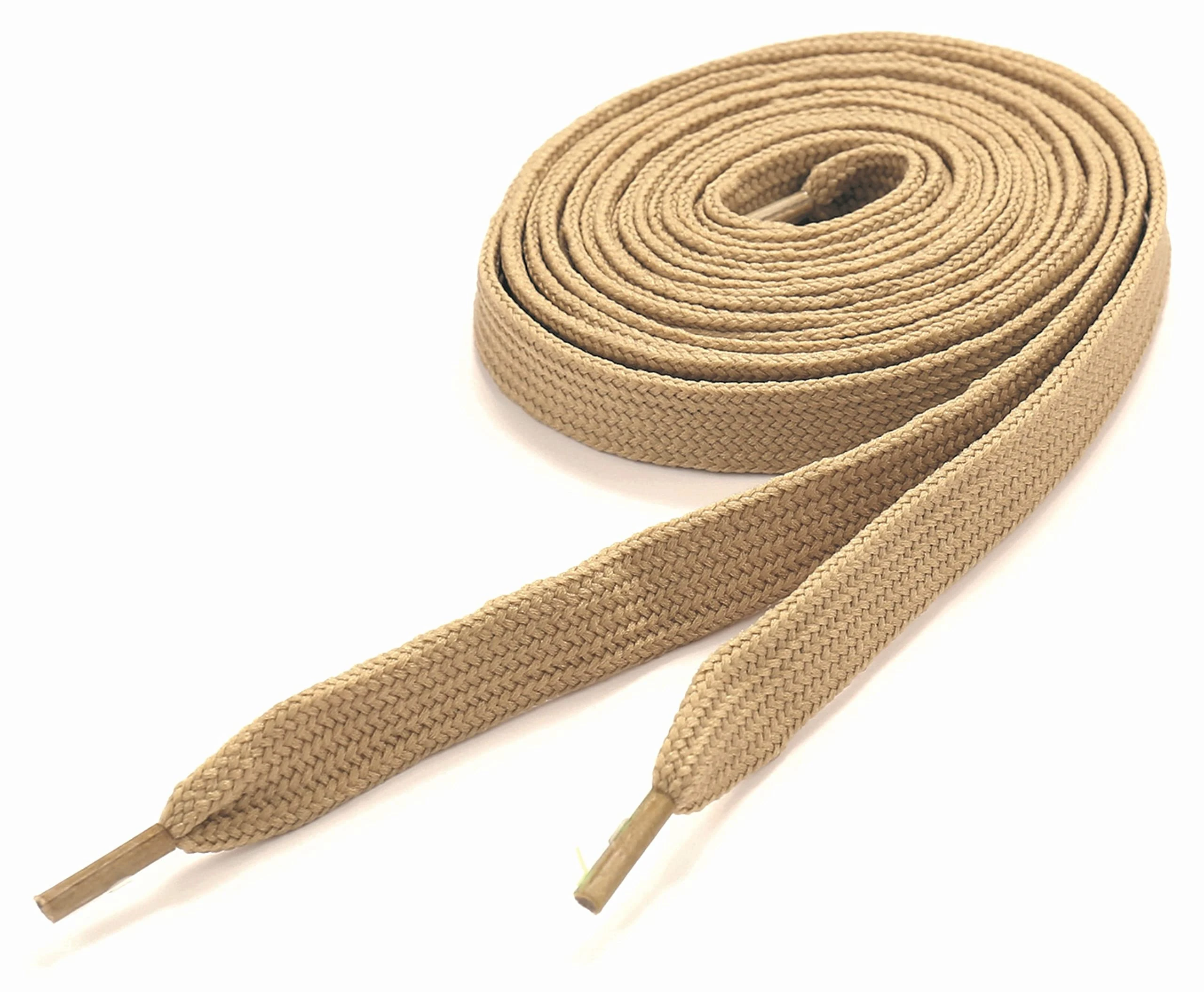 Underground Kulture Kids Light Brown Shoelaces Coloured Replacement Childrens Trainers Sneakers Universal Sports Unisex Shoe Laces 60cm 23.5"