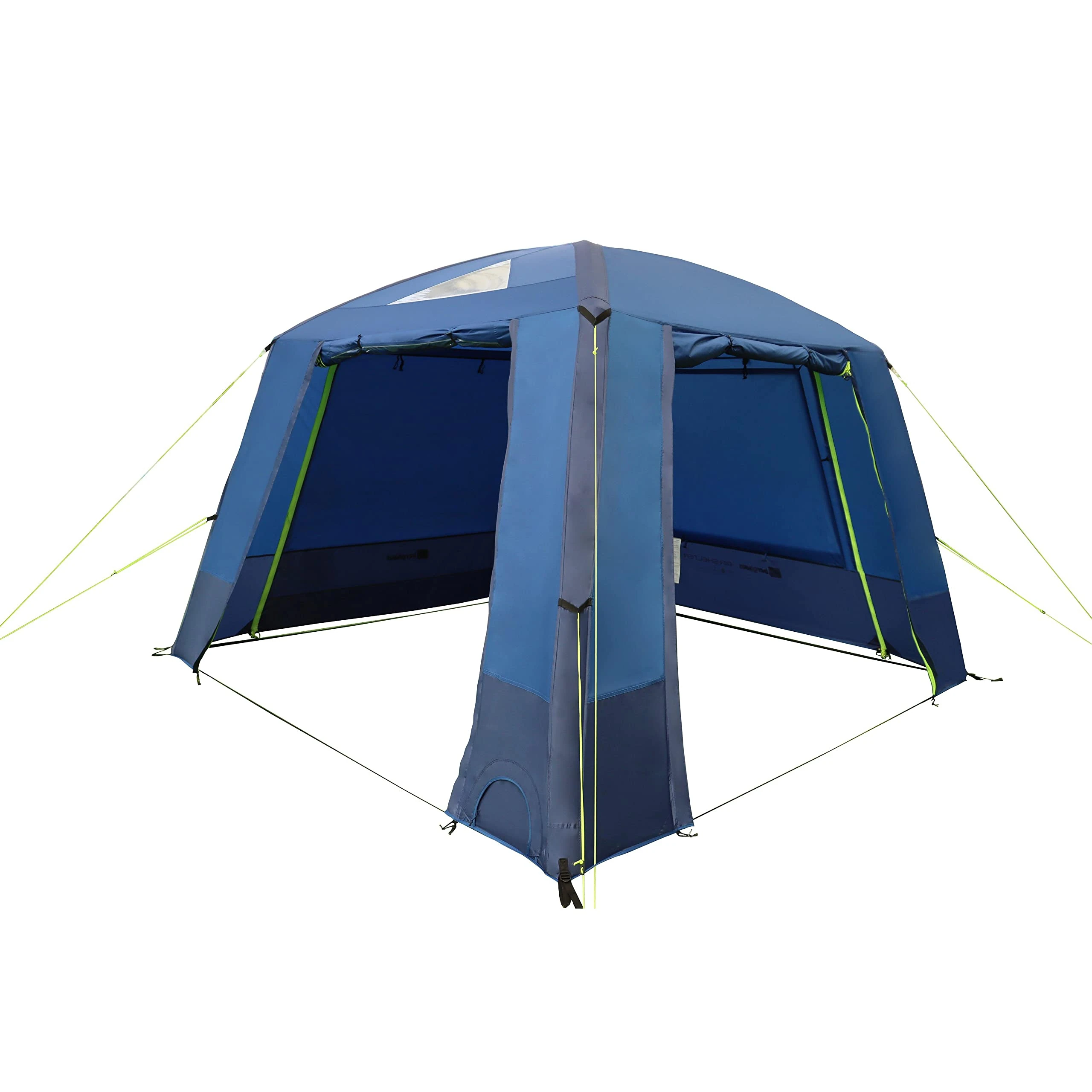 Berghaus Easy to Pitch Inflatable Air Shelter with 4 Side Panels, 3m x 3m Event Shelter, Gazebo, Ideal for Camping, Garden Parties and Outdoor Events, Camping Equipment (Blue)