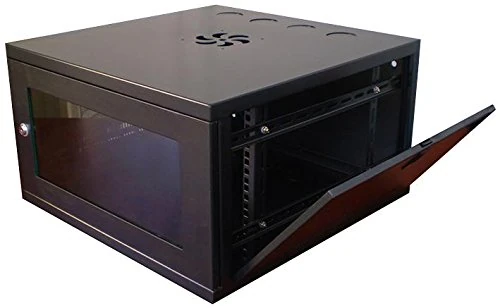 PULSE WRC450-6U 6U 19" Wall Mount Steel Rack Cabinet, Black