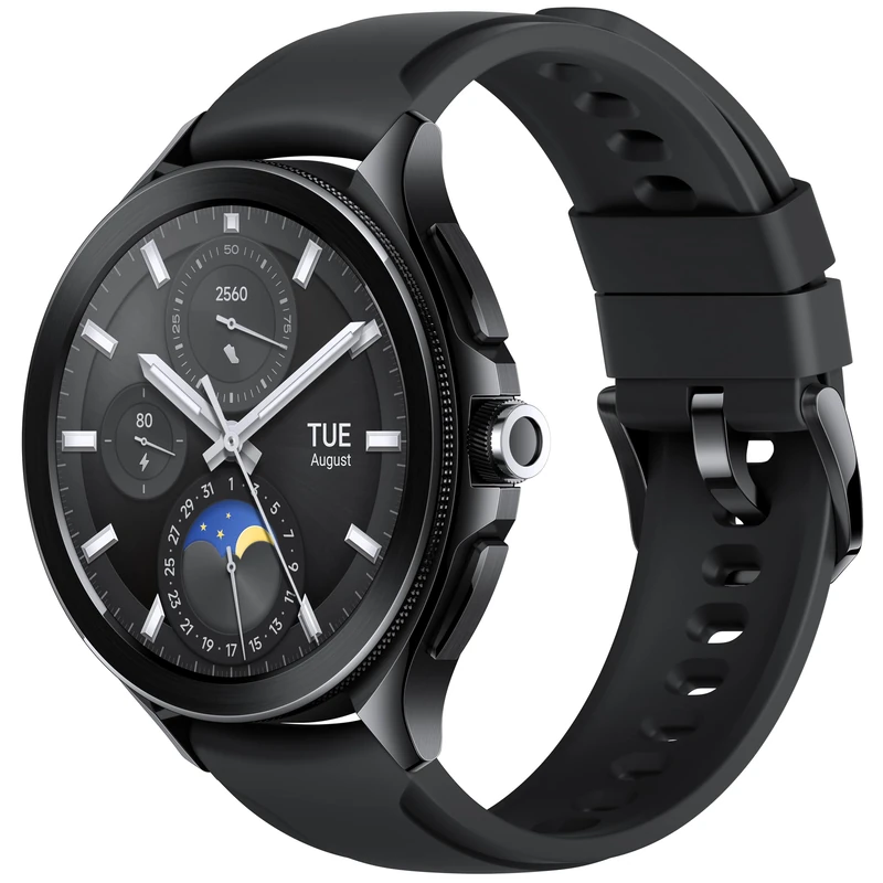 XIAOMI Watch 2 Pro – Google WearOS Android smartwatch, Fitness Tracker, NFC Payment, 1.43 AMOLED, Stainless steel case, Advanced sleep & health monitoring, 150+ sport modes, GPS, 5ATM – Black
