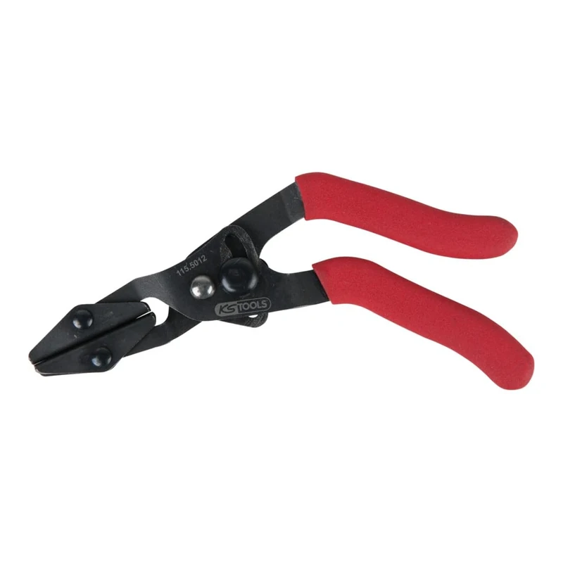 KS Tools Plastic 115.5012 Smoothly Adjustable Pinch Pliers Angled Ø 20.0 mm