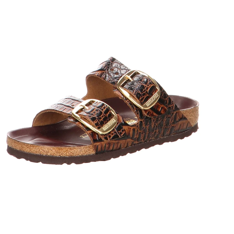 Birkenstock Arizona Big Buckle Mules/Clogs Women Brown - 7.5 - Mules Shoes