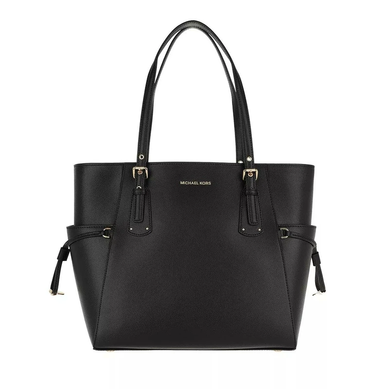 Michael Kors Womens Voyager Tote Black, 16x29x39 cm (W x H x L), Black (Black)