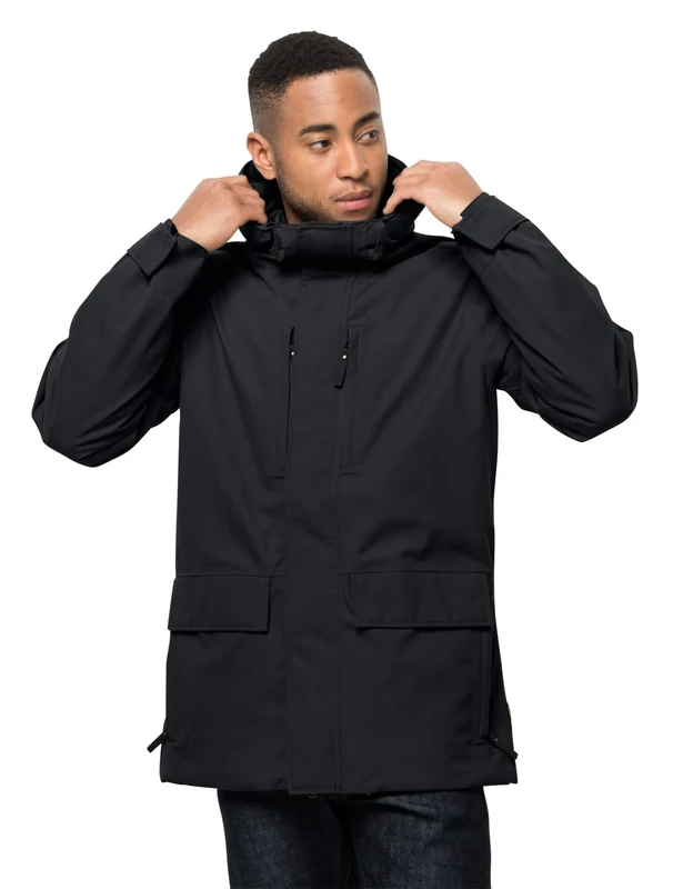 Jack Wolfskin West Coast Jacket Men's Jacket - Black, 6