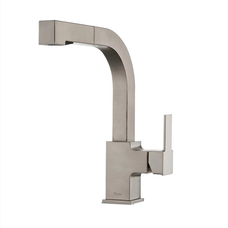 Pfister LG534-LPMS Arkitek Kitchen Faucet with Pull-Out Sprayhead, Stainless Steel